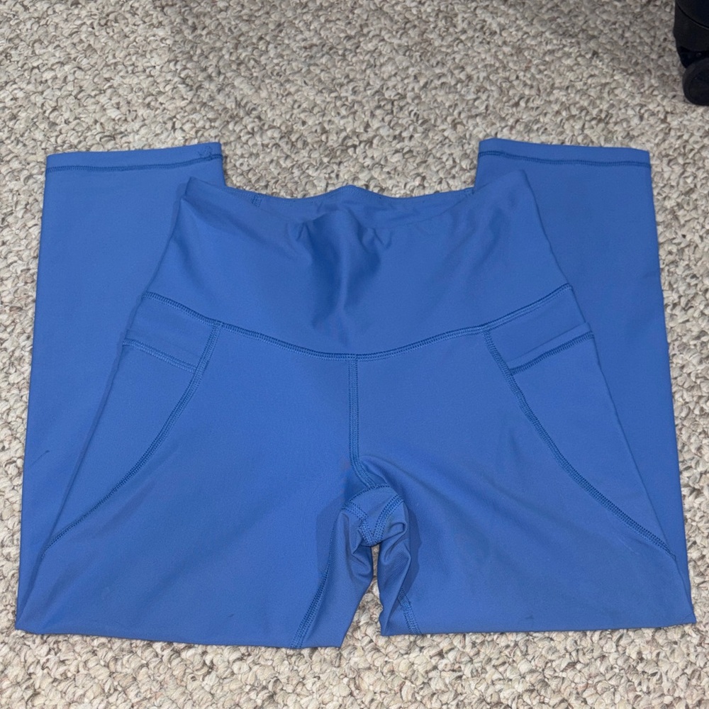 Old Navy Blue Leggings with Side Pockets